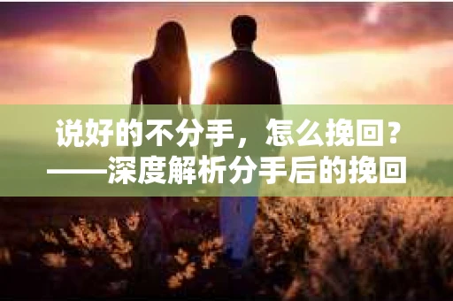 说好的不分手，怎么挽回？——深度解析分手后的挽回策略
