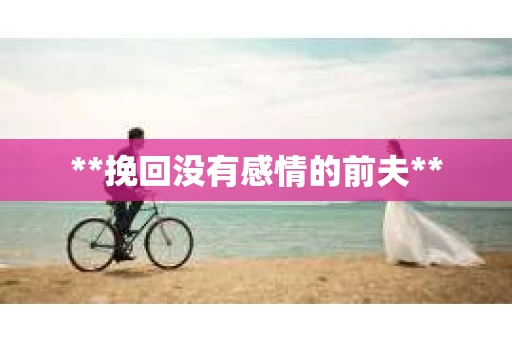 **挽回没有感情的前夫**