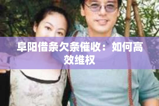 阜阳借条欠条催收：如何高效维权